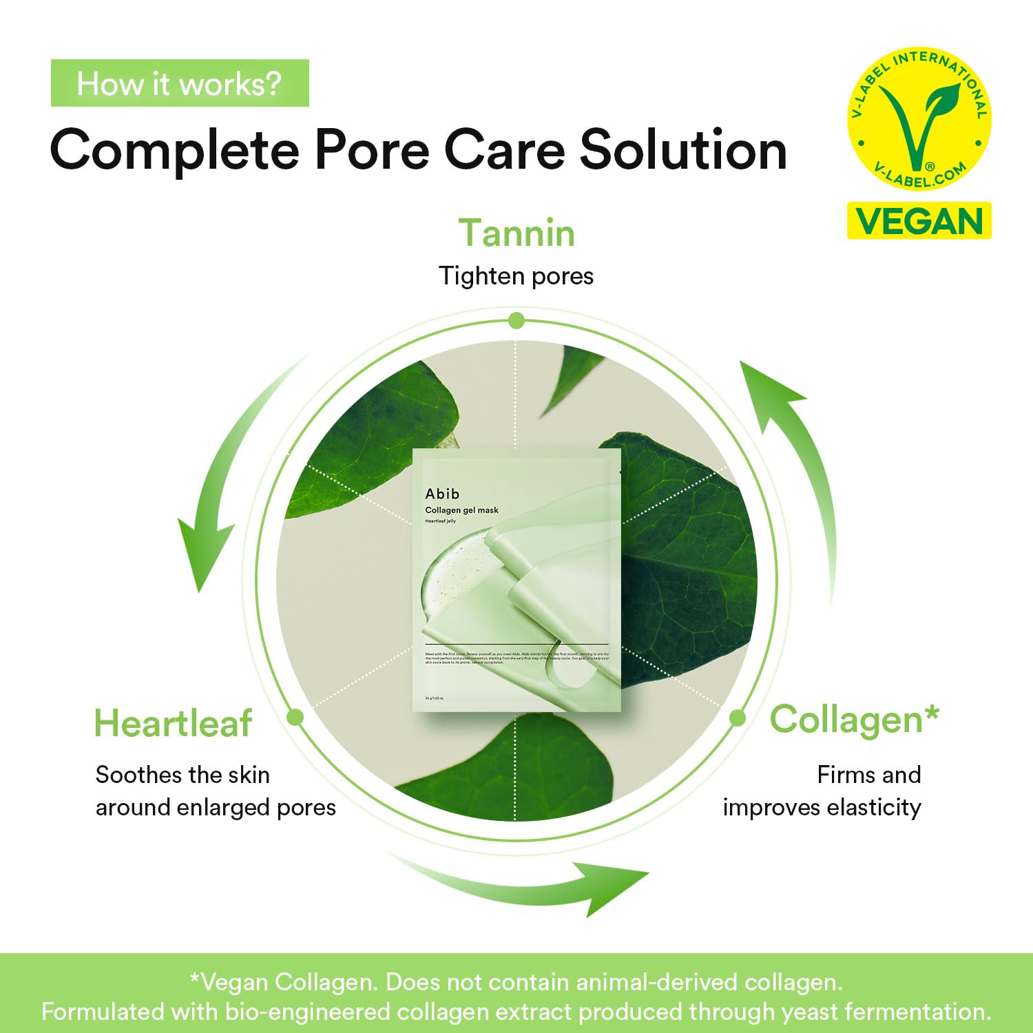 Abib Vegan Collagen Hydrogel Face Mask