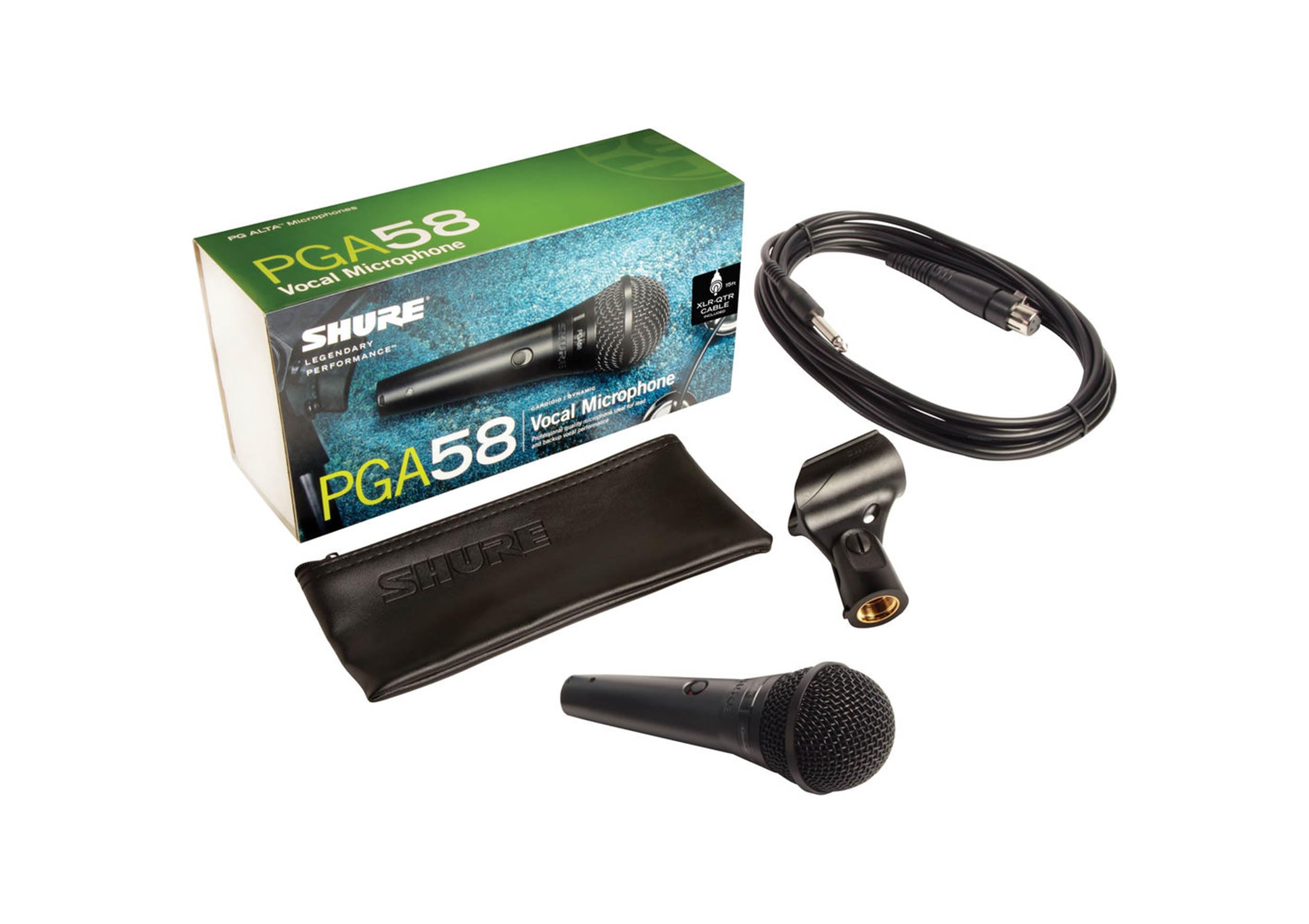 SHURE PGA58-QTR ダイナミック ボーカルマイクロフォン