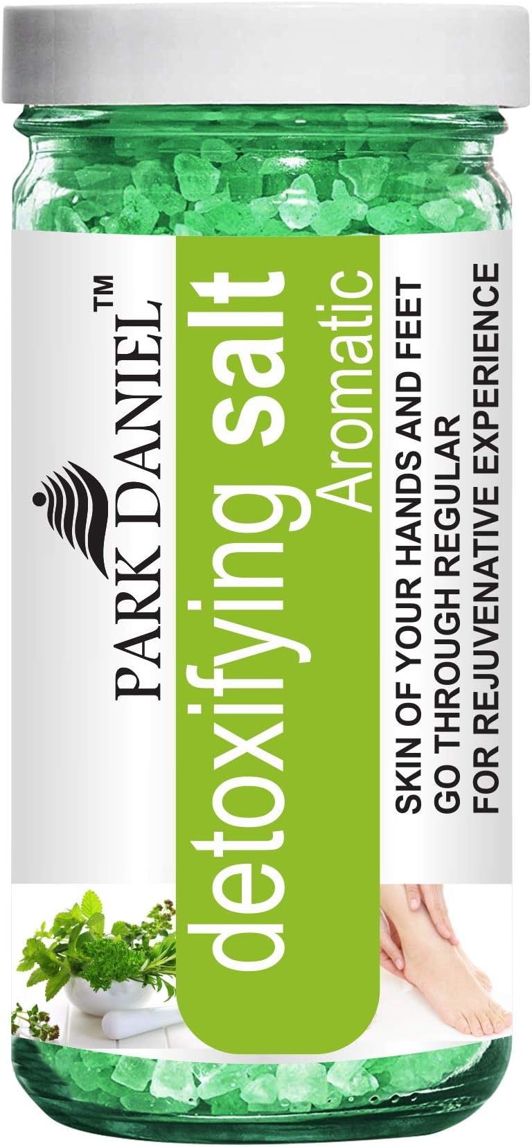 Park Daniel Premium Aromatic Bath Salt - For Radiant & Clean Skin -Pedicure & Manicure Salt(200 Gms), Green
