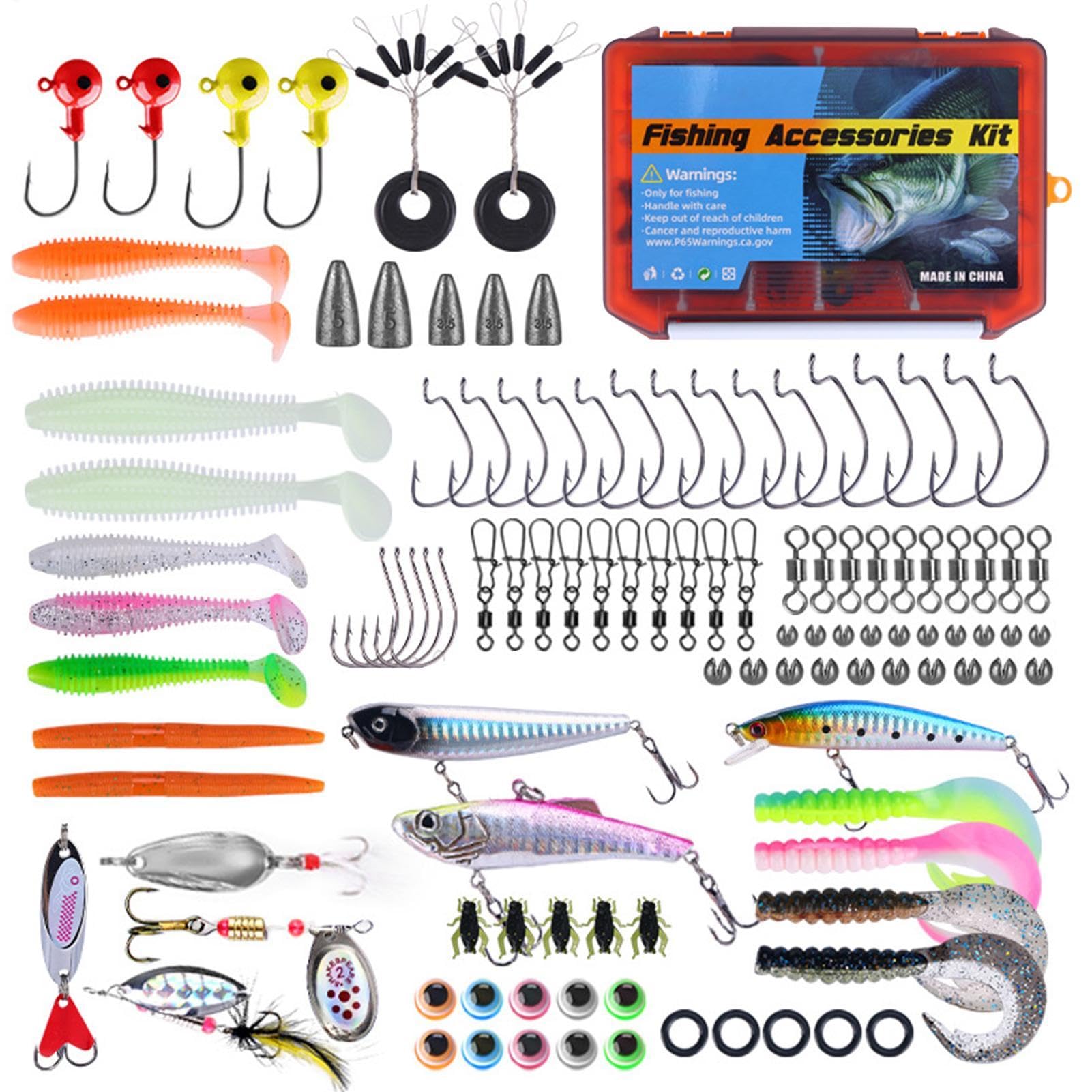 Kit d'appâts de pêche pour vos sorties en mer et sur rochers