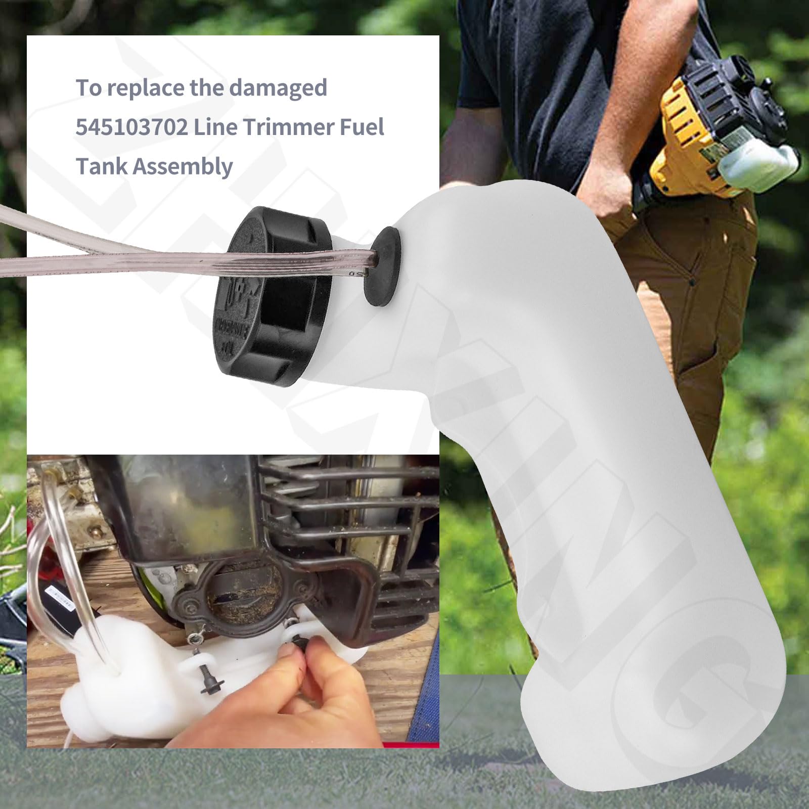 Amazon.com: 545103702 Line Trimmer Fuel Tank Assembly Compatible