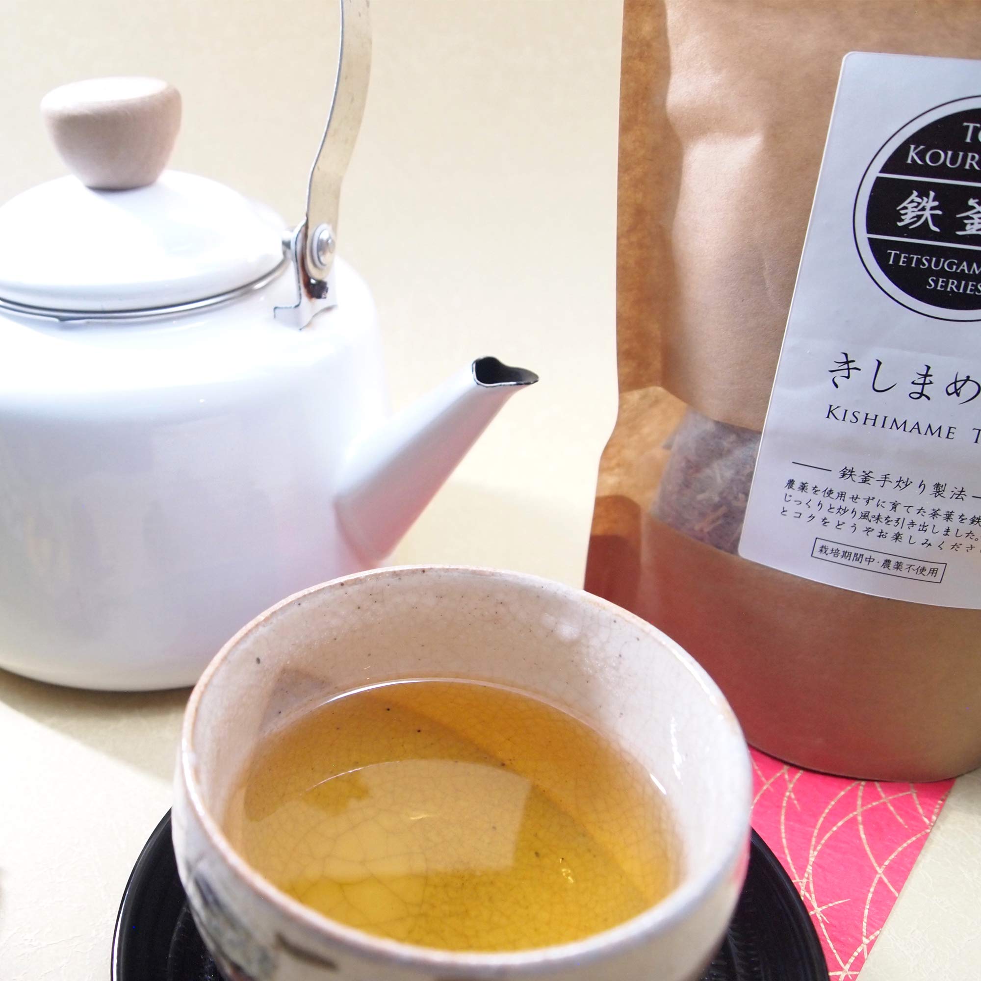 Amazon.co.jp: きし豆茶 ティーバック 4g×16袋 2個セット ノンカフェ