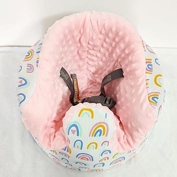 Rainbow Seats Guard Comfortable Slipcover for Bumbo Baby Seats Infant Training Chair Sleeve for Boys Girls Easy to Clean Baby Case