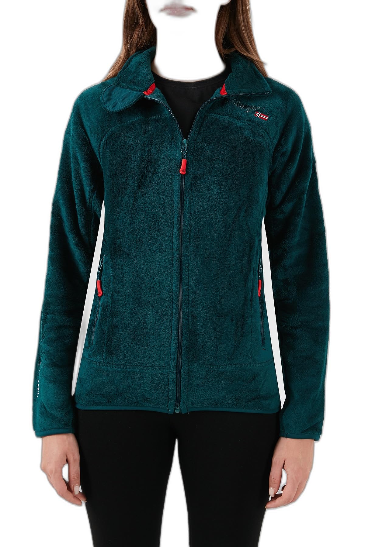 Geographical Norway Upaline Fleece Jacket – Dark Green – 1/S