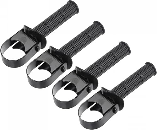 uxcell Mango lateral ajustable con revestimiento de goma para martillo eléctrico 0810 4 unidades