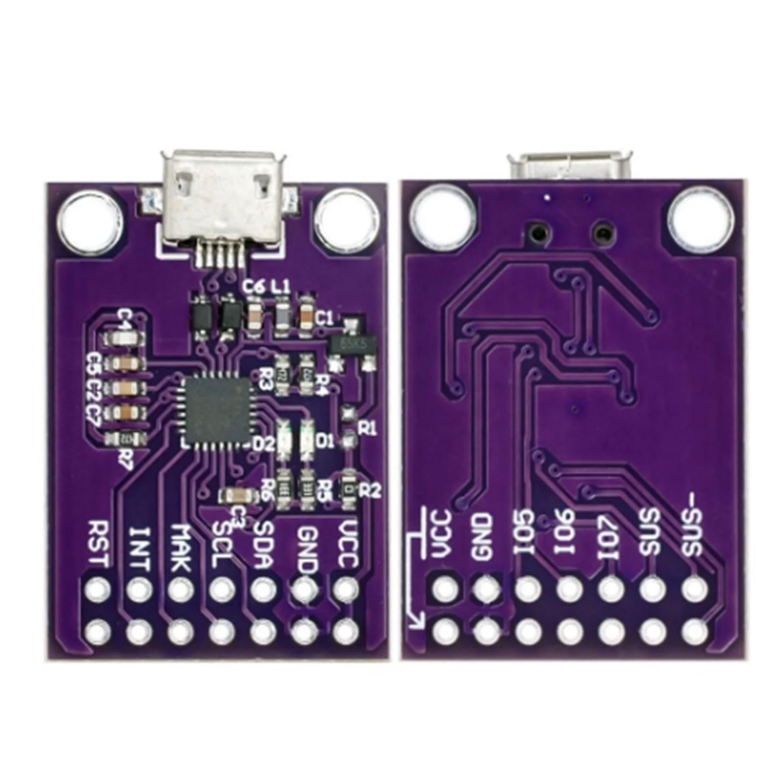 TECNOULAB Carte De Débogage CP2112 USB Vers I2C IIC - Module Communication MicroUSB 2112
