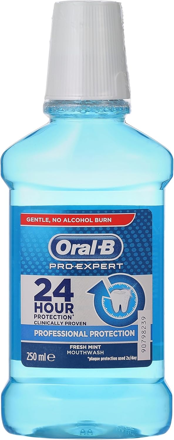 Oral B Pro-Expert Professional Protection Fresh Mint Mouthwash, 250 ml