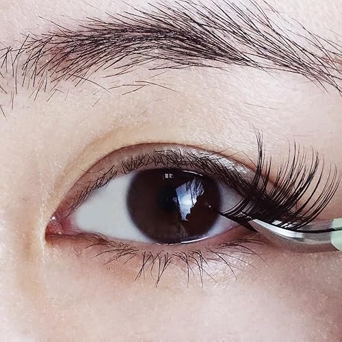 Miniatura 5 de Bodermincer Pegamento de pestañas individual de 0.16 onzas líquidas, pegamento de pestañas transparente, suave e impermeable, pegamento de pestañas