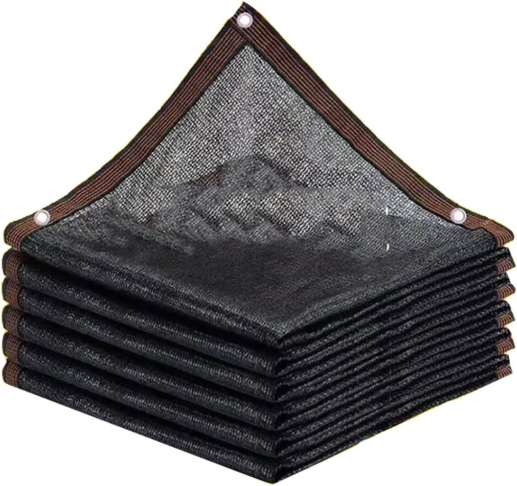 8x8m UV Resistant Shade Netting - Heavy Duty Garden Plant Shade Cloth with Reinforced Grommets for Patio, Greenhouse, Poultry, and Outdoor Use - Protects from Sunlight