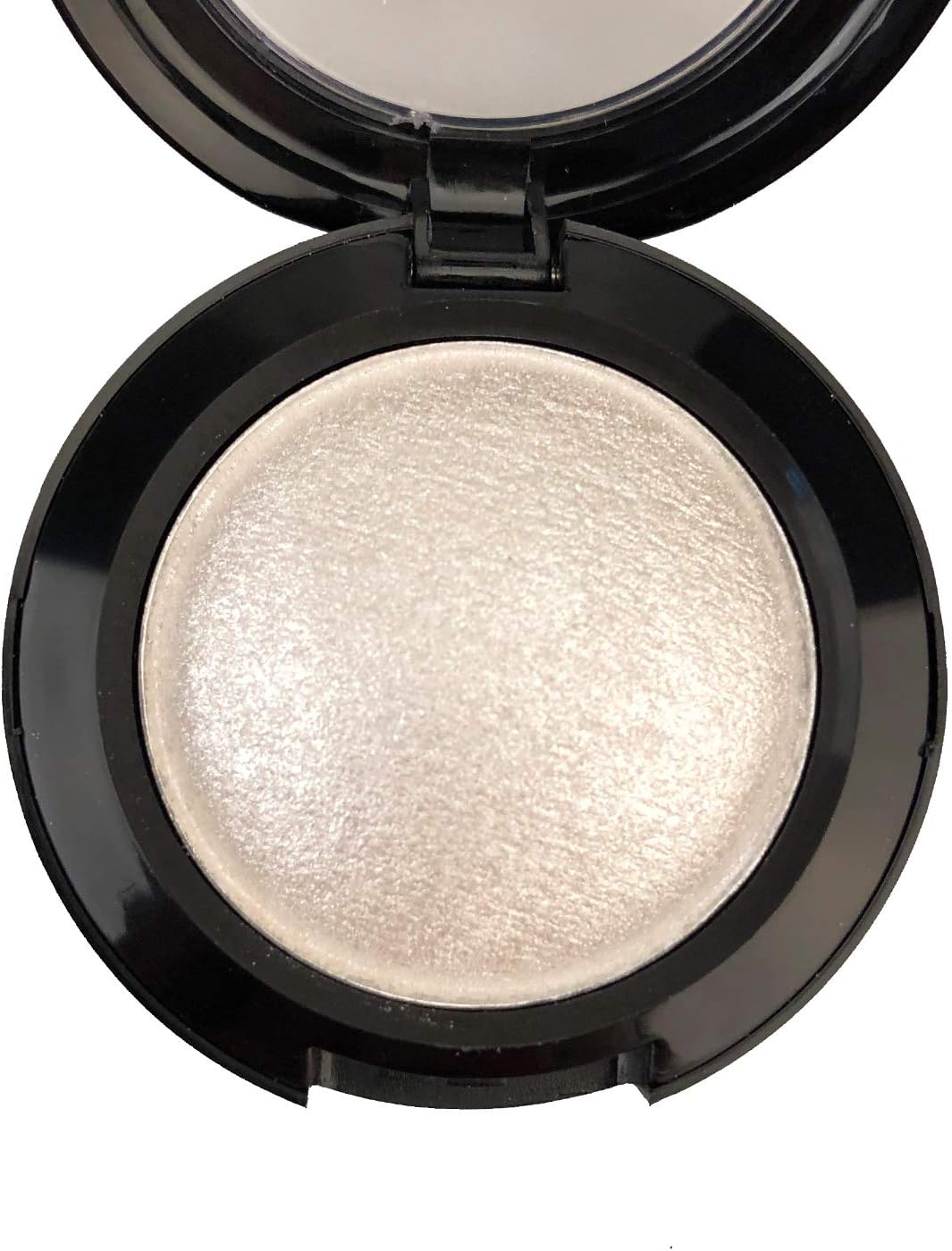 Single Color Baked Eye Shadow Palette Glitter Powder ,Ice Silver,CES3810
