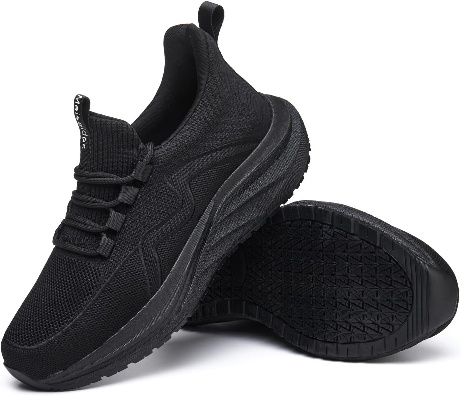 Non Slip Work Shoes Women Food Service Chef Kitchen Shoes Lightweight Slip Resistant Slip On Sneakers Zapatos Antideslizantes para Mujer