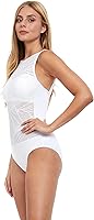 Vista 2 de Profile by Gottex Women's Sheer Pleasure High Neck One Piece