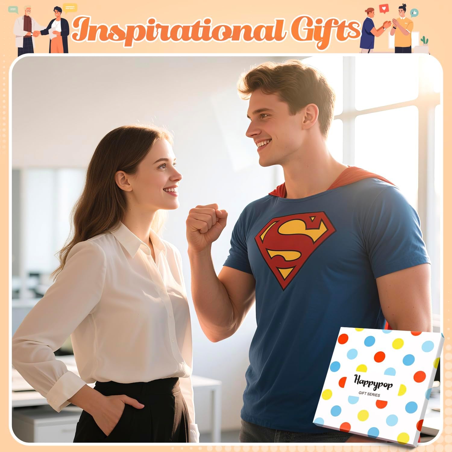 HAPPYPOP Funny Saying Socks Women - Motivational Gifts, Inspirational Gifts for Her - Image 8