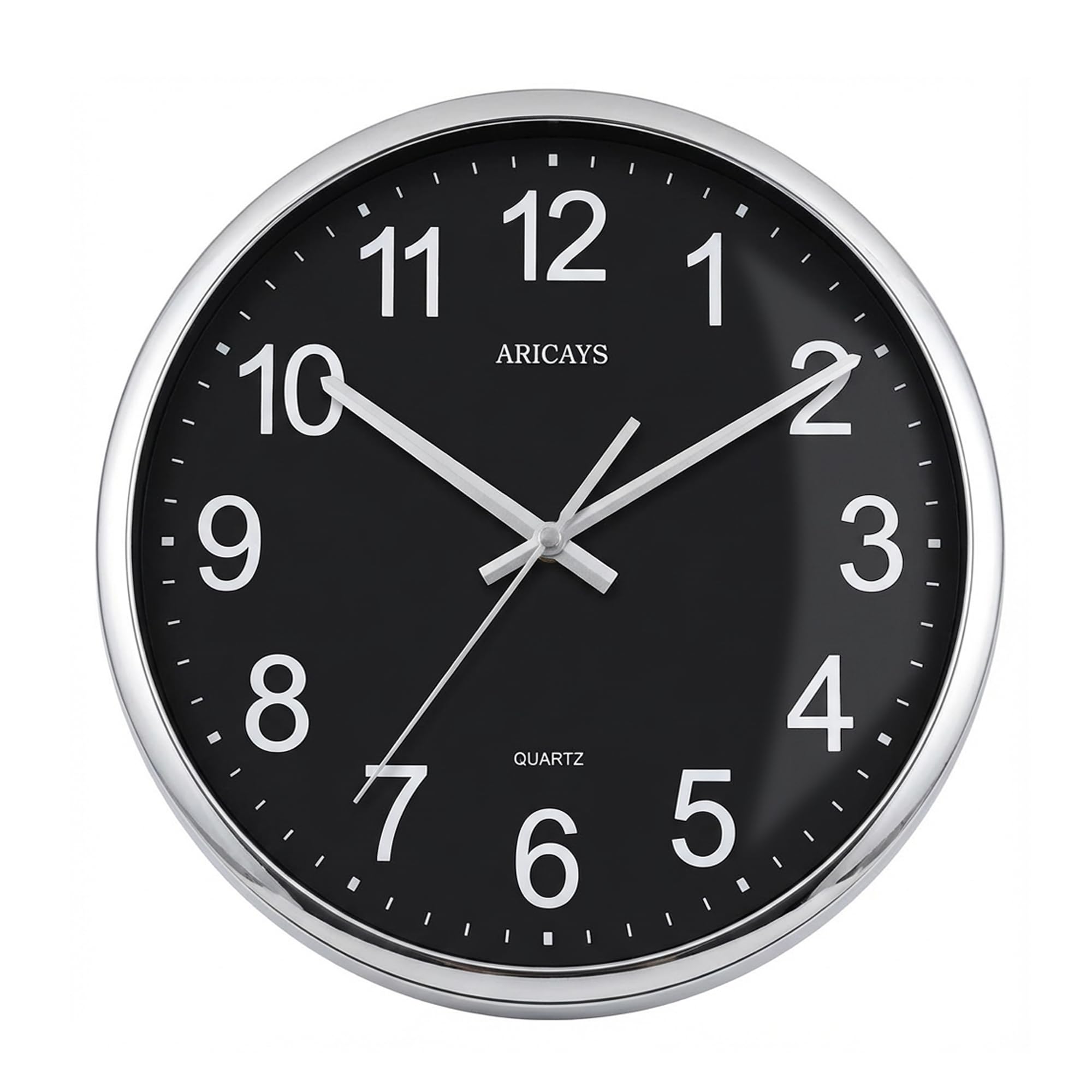 Horloge murale decorative ICE Armor chiffres romains vintage 31,8 cm pour maison