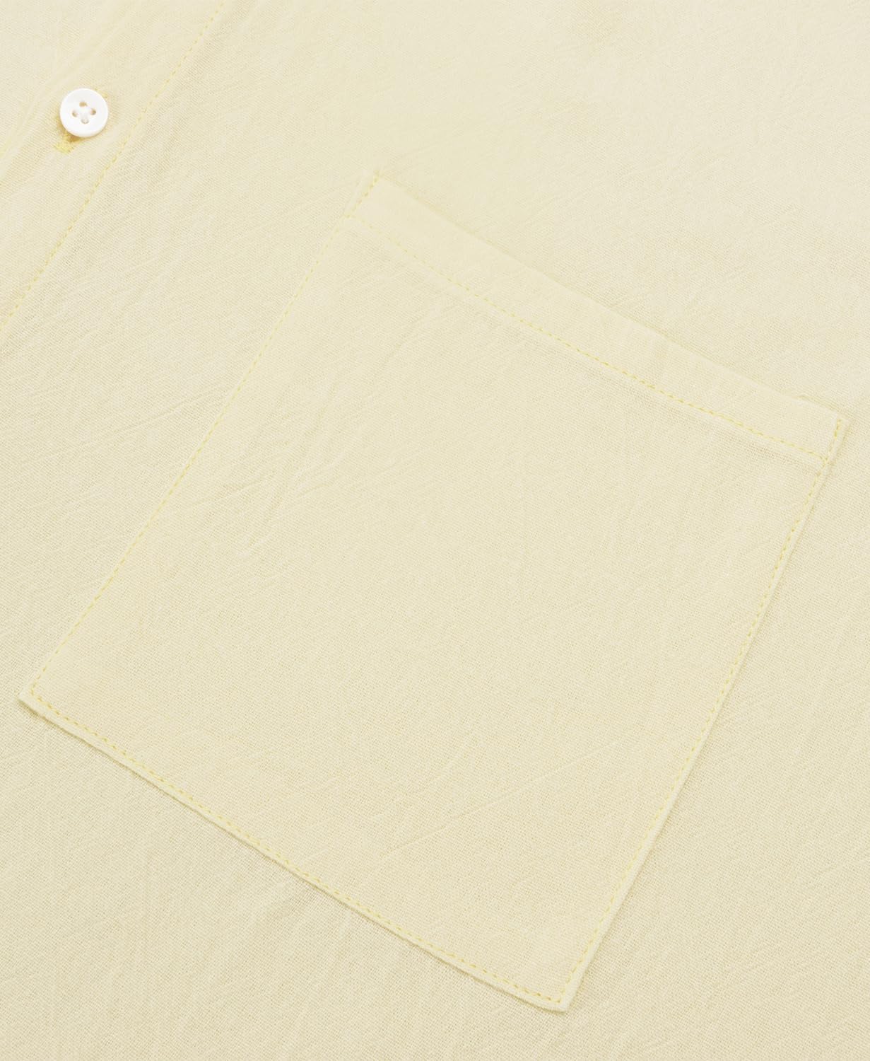 KYKU Cotton Shirt for Men: Casual Beach Summer Button Down Short Sleeve Clothes - Image 7