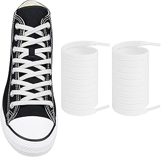 Elastic Shoe Laces for Converse High Top and Low Top Flat Stretchy Bungee Replacement Shoelaces