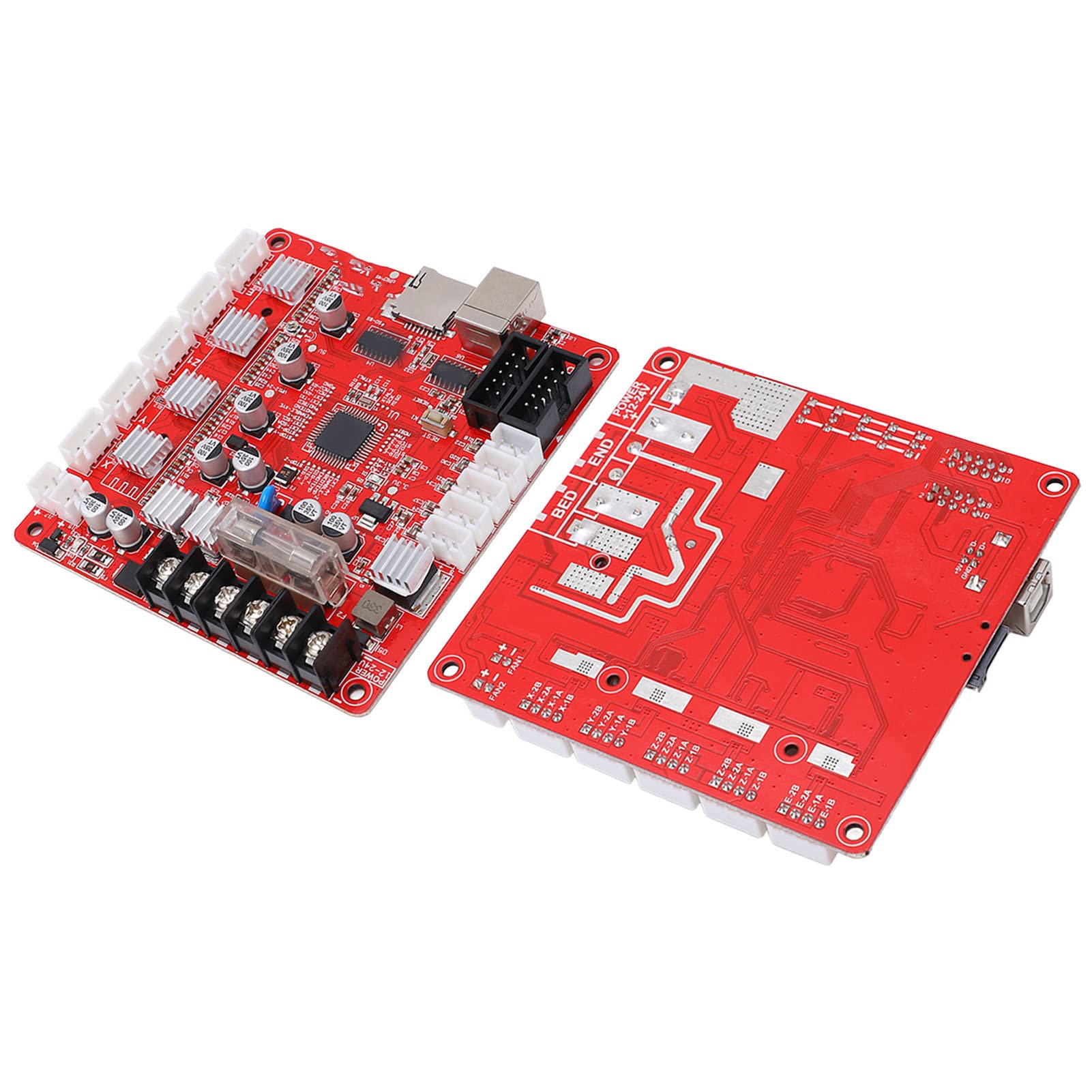 Moduł Płyty Głównej Drukarki 3D Płyta Główna Wyjściowa PWM dla Interfejsu USB Anet A8 PLUS 12-24 V z dobrą stabilnością i Rozpraszaniem Ciepła