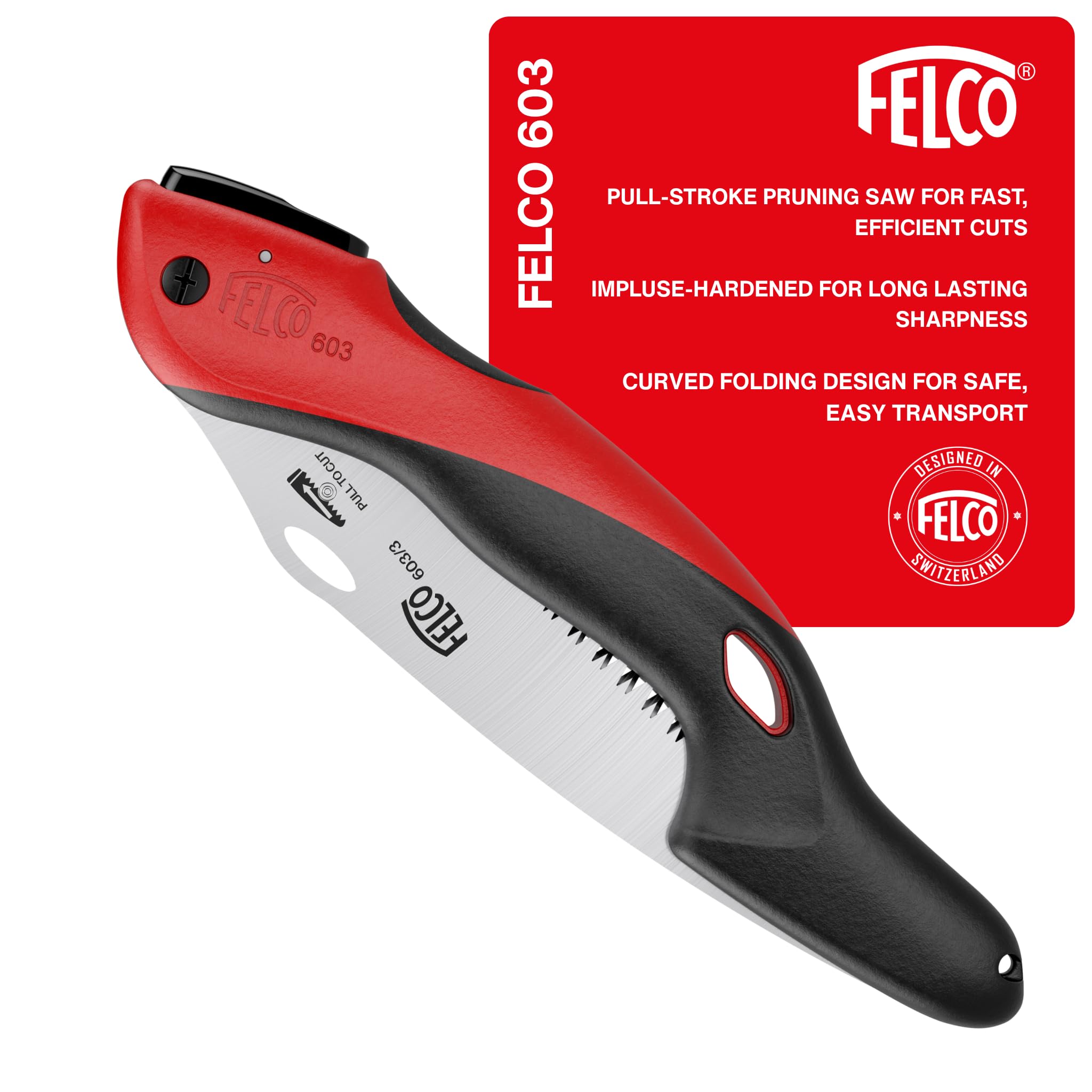 Amazon.com : FELCO 603 Folding Pruning Saw – Curved Pull-Stroke