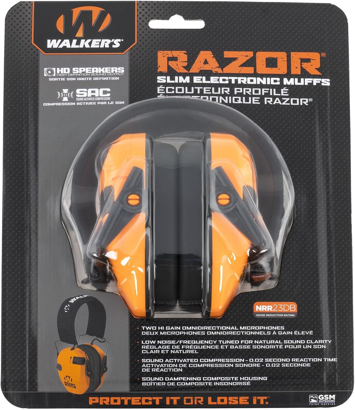Walkers Razor Slim Earmuffs