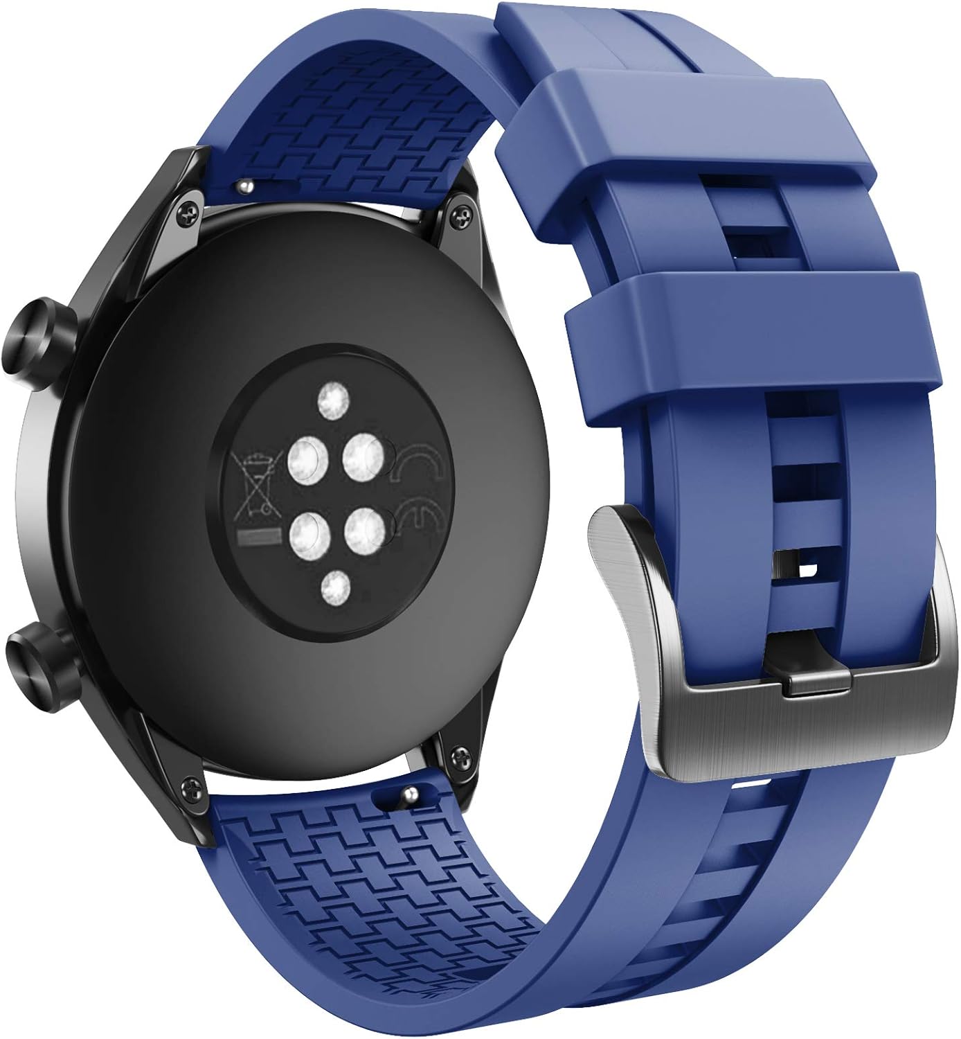 NotoCity Compatibel met Garmin Fenix 7/6/5/7 Pro/6 Pro/5 Plus/8 47 mm, Quickfit 22 mm armband voor Garmin Forerunner 945/955/965/970/Instinct2/Instinct 3/E 45 mm/Approach S60/S62/S70 47 mm (2 stuks