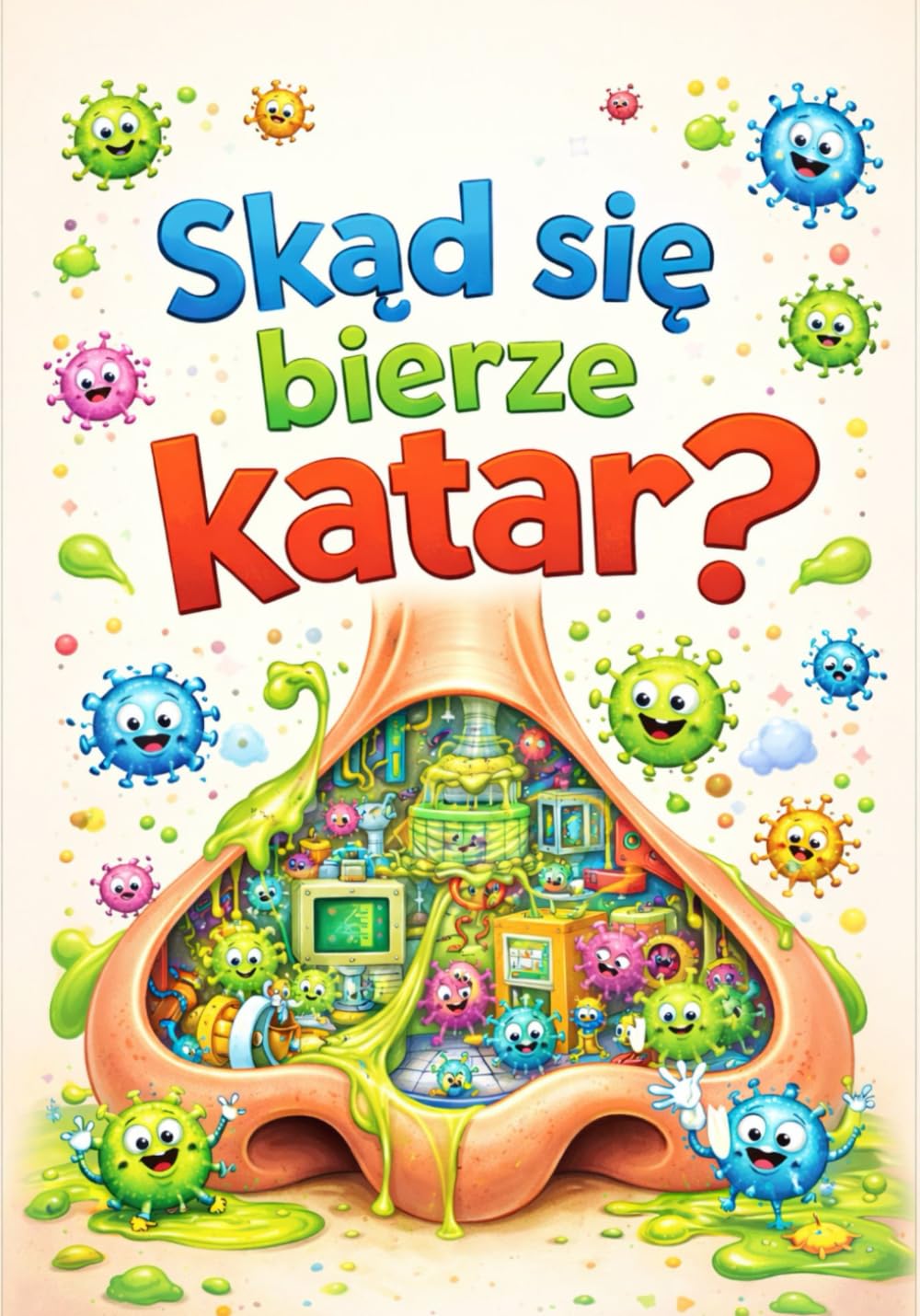 SKĄD SIĘ BIERZE KATAR?: Wesołe wyjaśnienie kataru dla ciekawskich dzieci (i rodziców).