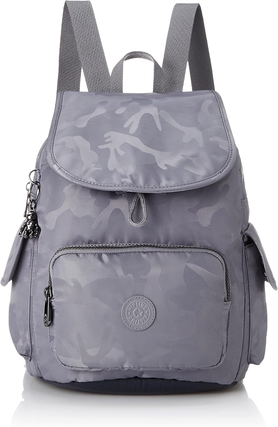 KIPLING(キプリング) Women Backpacks, Grey Camo Jq, One Size