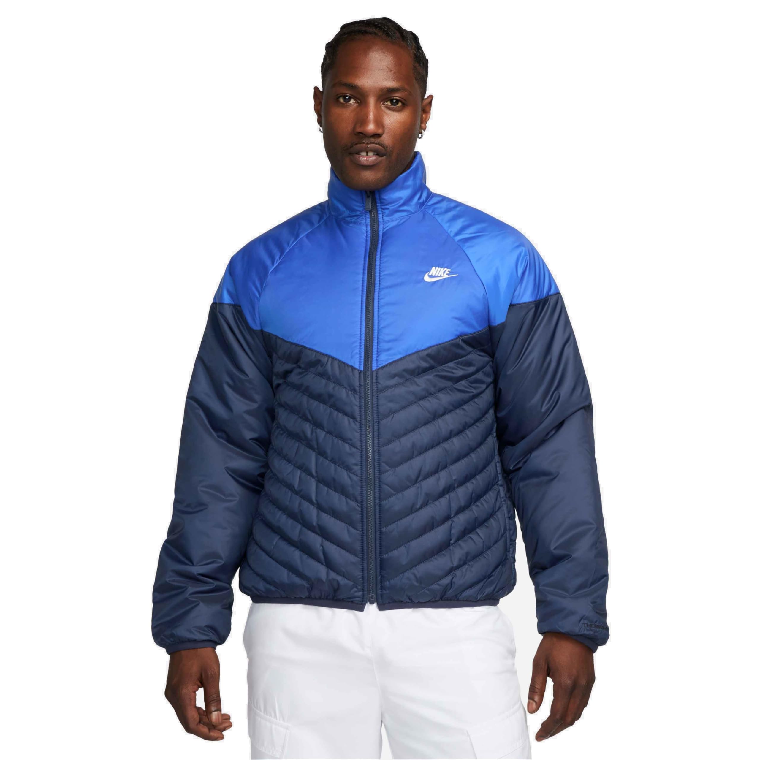 Nike Puffer Giacca Uomo Midweight Midnight Navy/Game Royal/Sail
