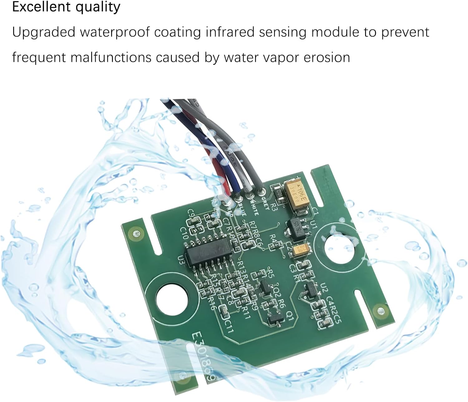 56328C 98544C Water Bottle Sensor Kit for Elkay EZ H2O Sensors and Halsey Taylor HydroBoost Sensor Kits, Replacement for 98532C Parts Thermostat