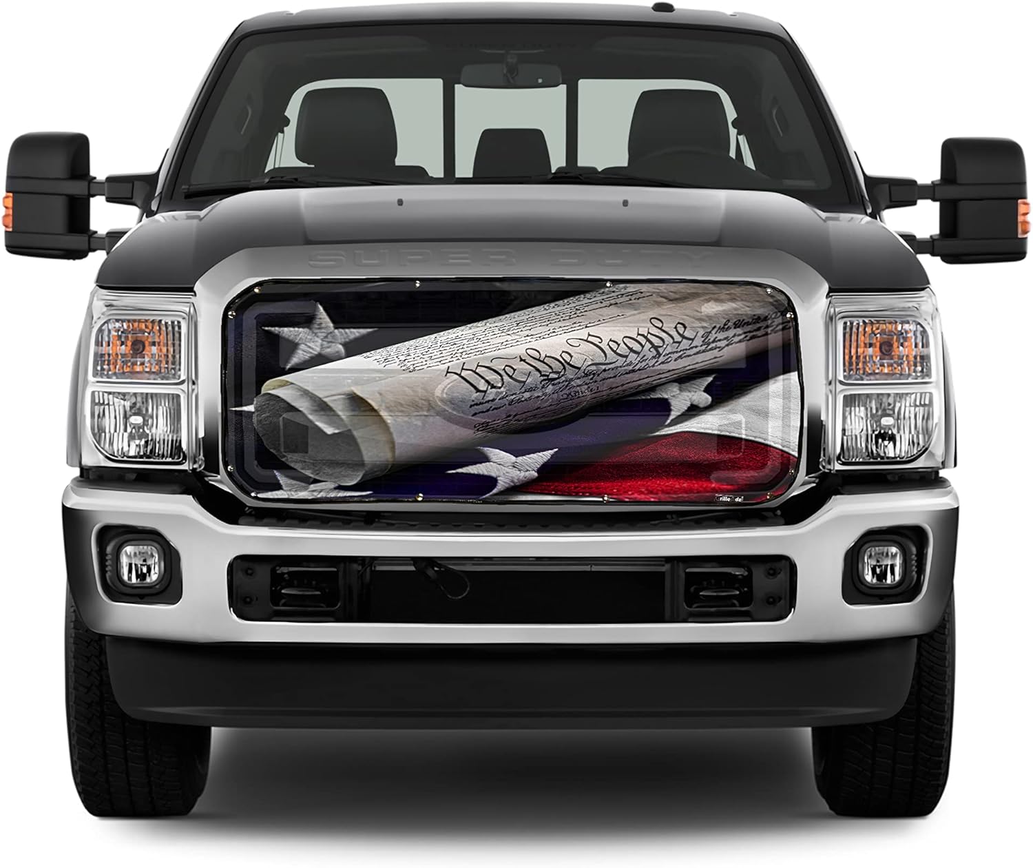 We The People GrilleAdz メッシュバグスクリーン 2011-2016 フォード スーパーデューティー 902-