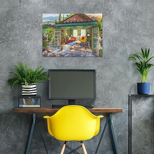 Miniatura 10 de Ravensburger Tuscan Oasis - Rompecabezas de 1000 piezas para adultos  Tecnología única Softclick  Imágenes vívidas y sin reflejos  Marca de renombre