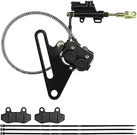 PRO BAT 15 mm/0,59" Sistema hidráulico de pinça de freio a disco traseiro com pastilha de freio 150cc 200cc 250cc Pit Pro Trail Dirt Bike