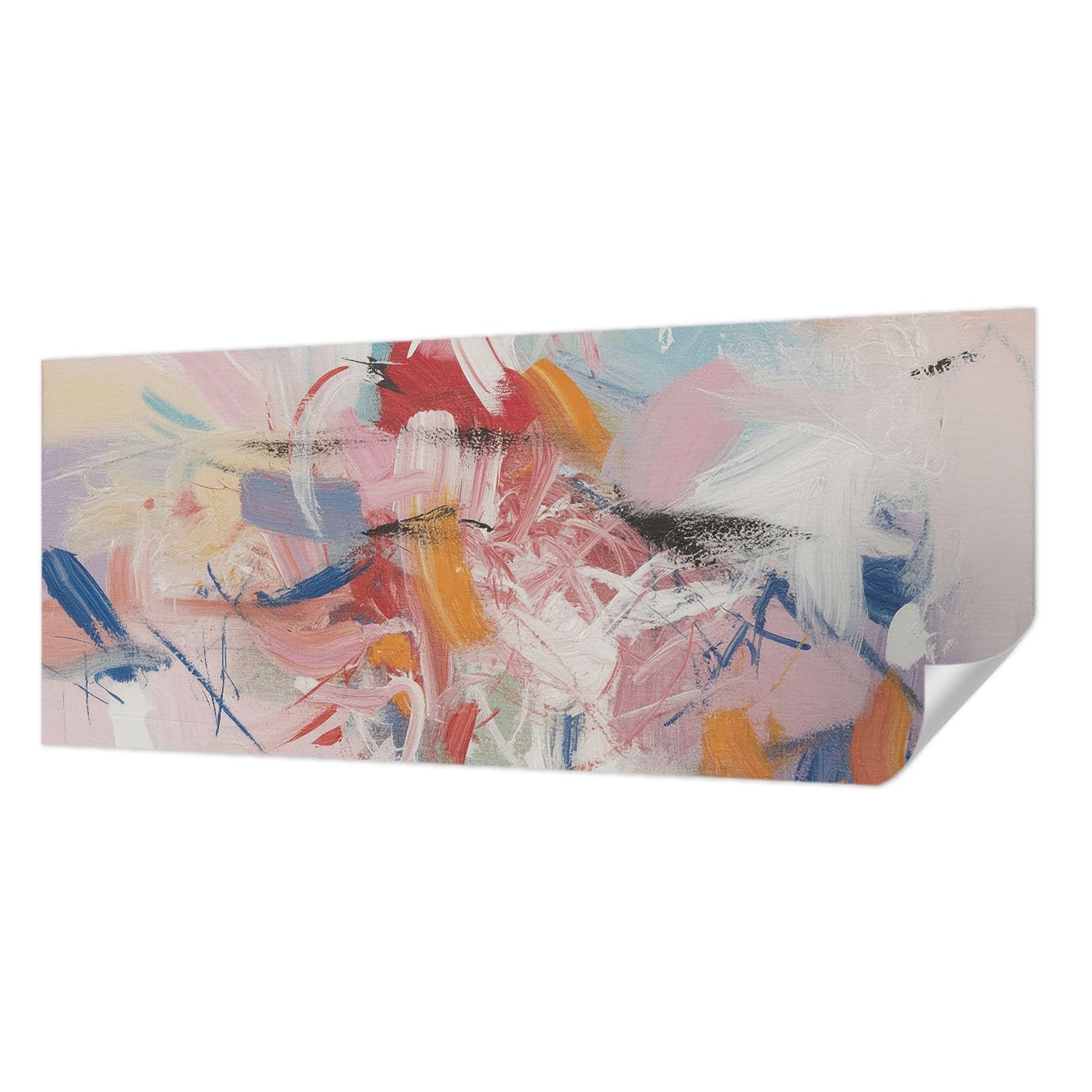 Revêtement mural panoramique pour salon et chambre motif abstrait 250x104 cm