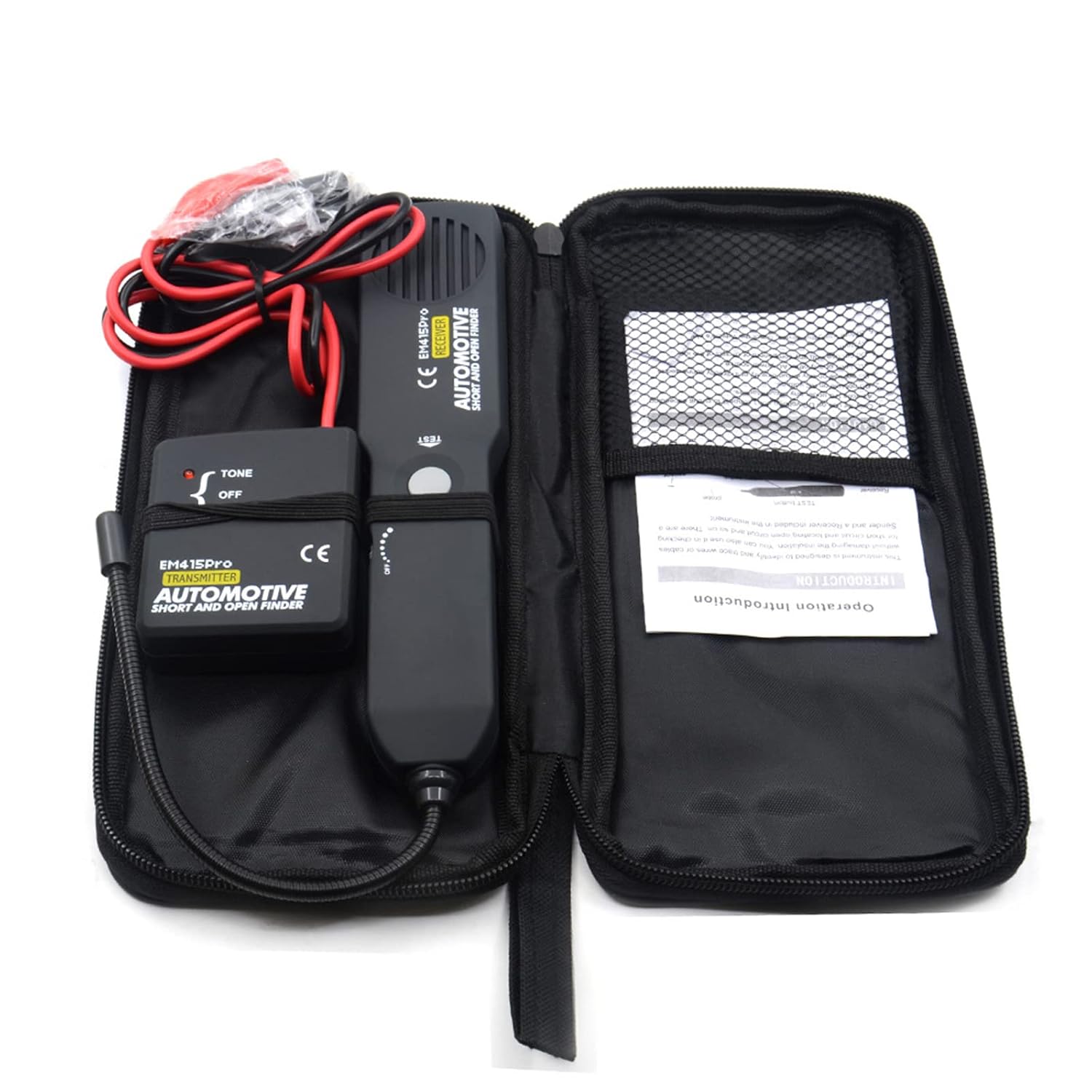 Automotive Short Open Repair Tester Tool, Automotive Short & Open Finder Circuit Tester, Short Circuit Detector Short Detector Tool, Diagnose Tone Line Finder DC 6-42V
