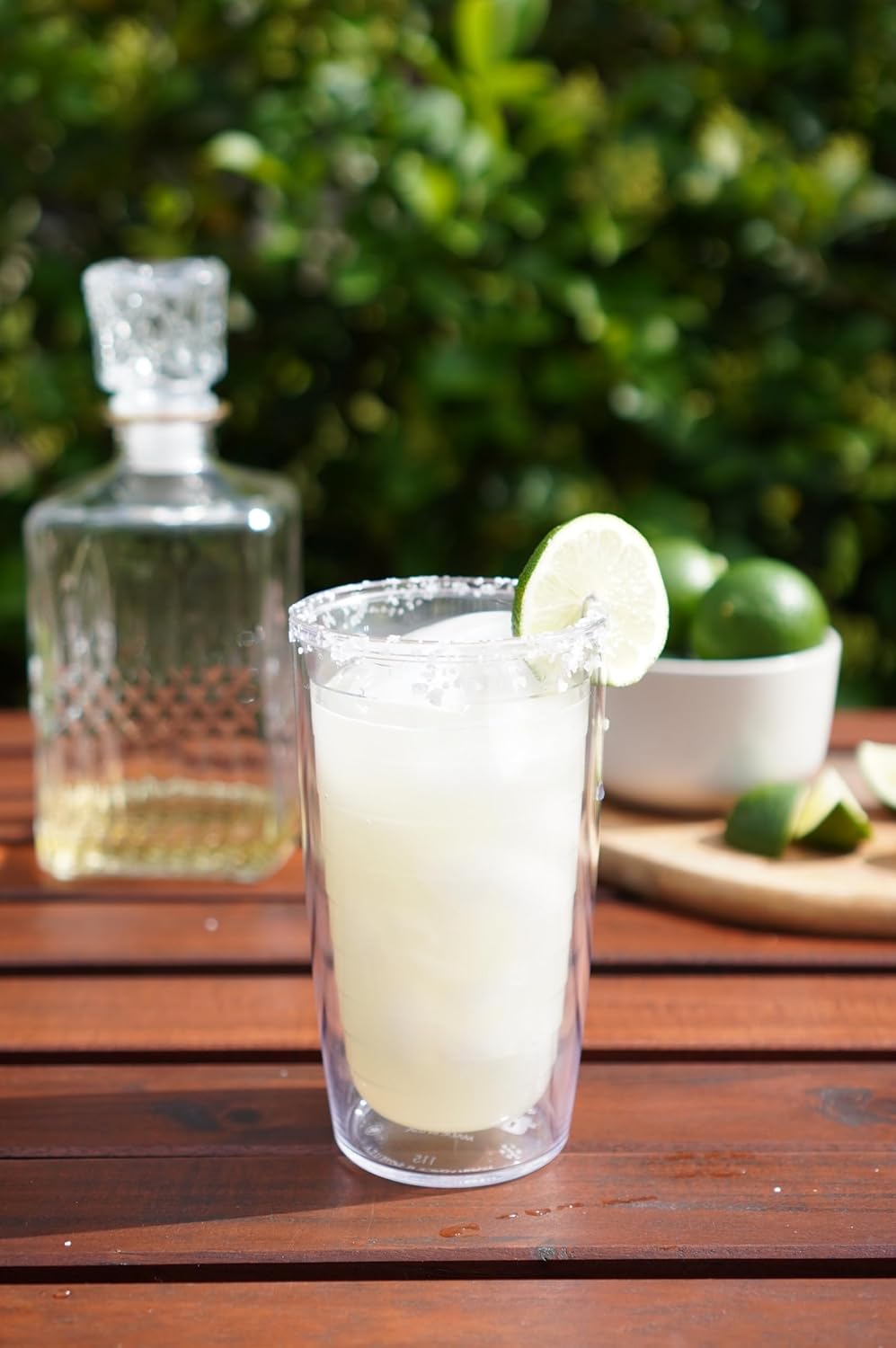 Tervis Crystal Clear Tabletop Made in USA Double Walled Insulated Tumbler Travel Cup Keeps Drinks Cold & Hot, 16oz - 4pk, Classic - Image 7