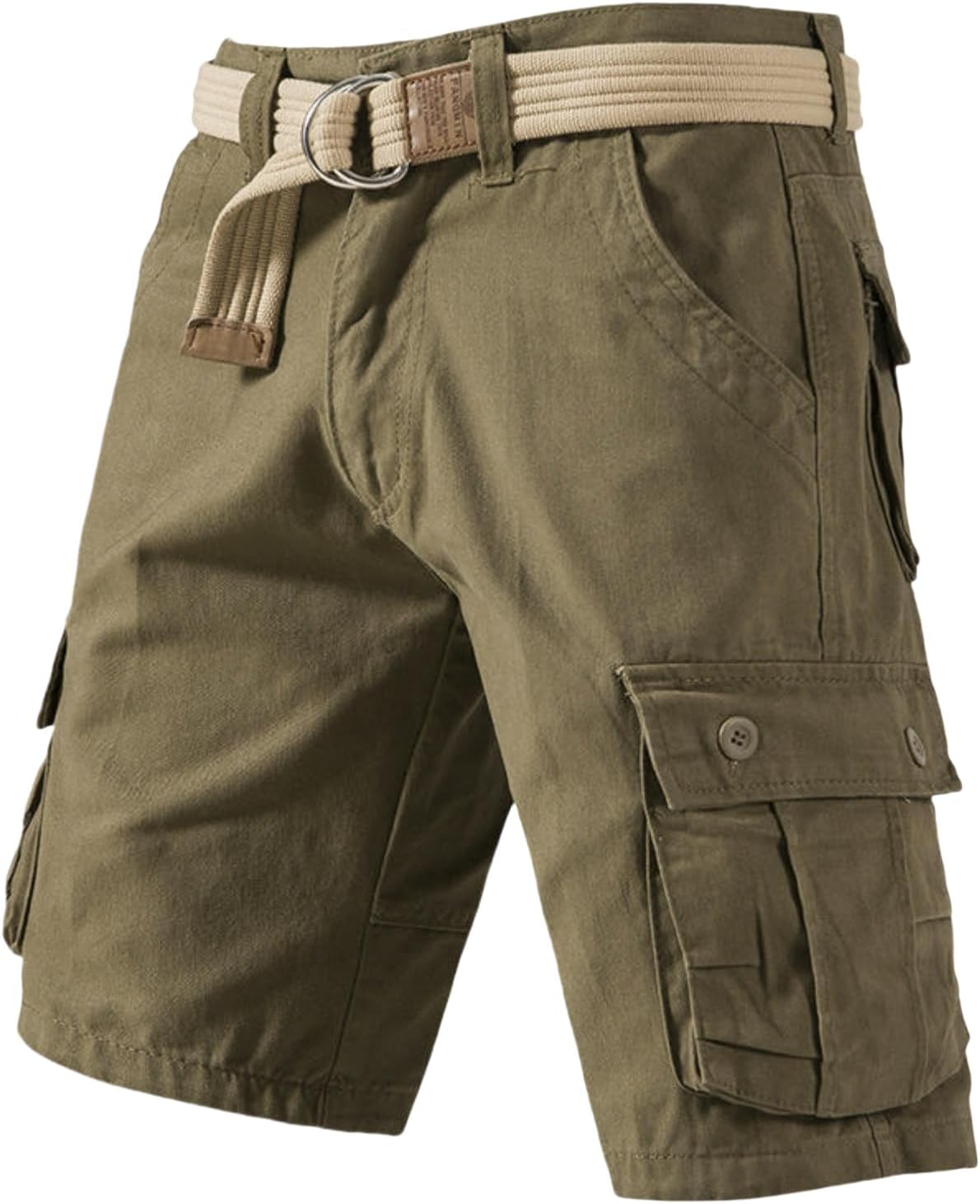 Men's Summer Multi-Pocket Loose Workwear Casual Five-Point Shorts