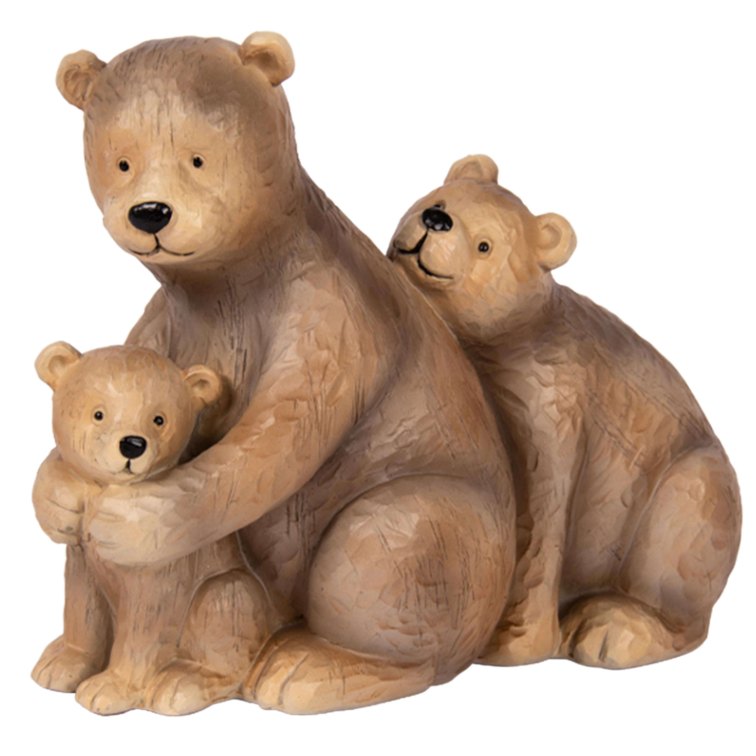 Lesser & Pavey Billy & Beau Bear Ornaments - Family, Hugging, Reading, Playing and More Poses (Family), Brown
