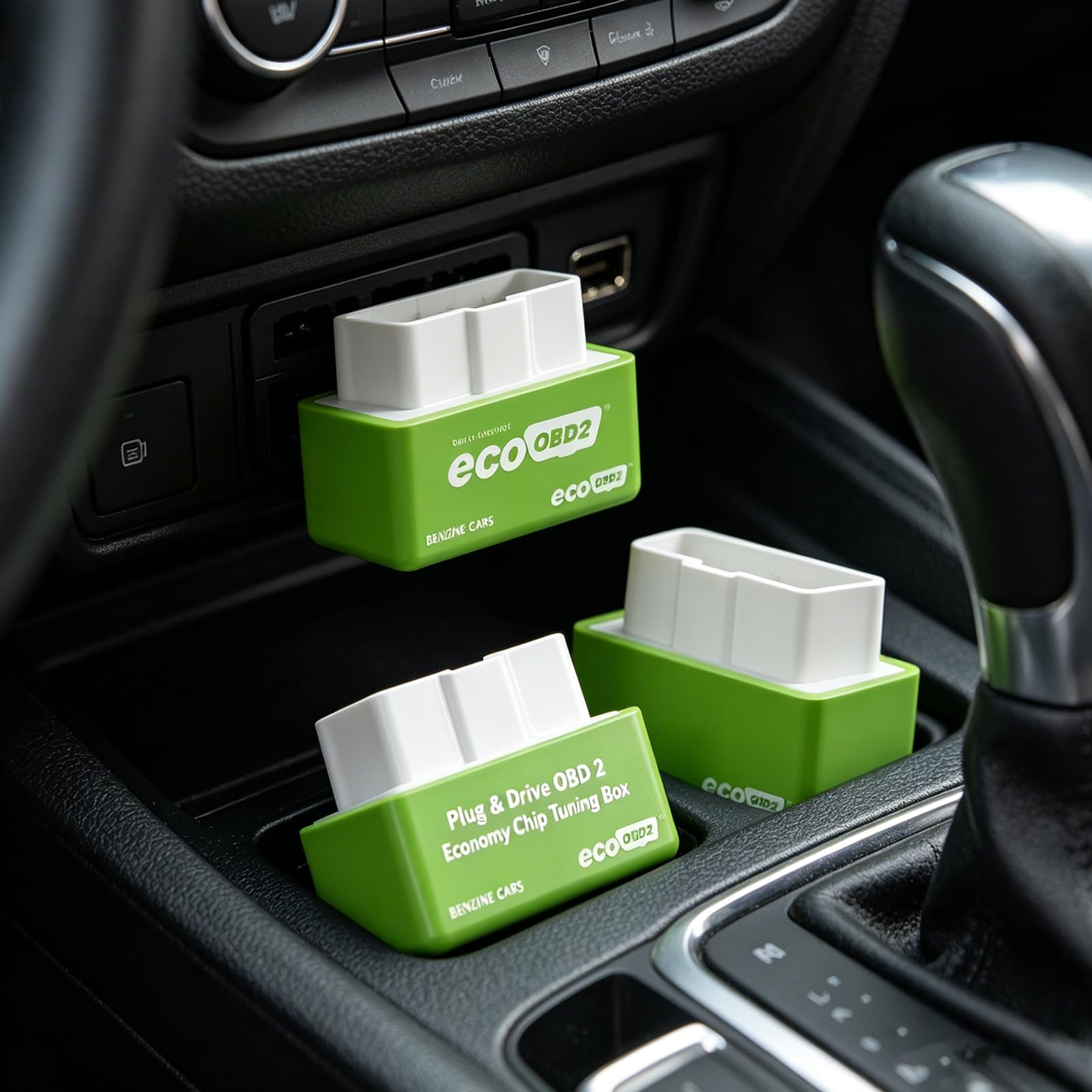 2 Pezzi Syngas OBD-Fuel Saver, Syngas Fuel-Saver per Auto, riduces il consumoes di carburante