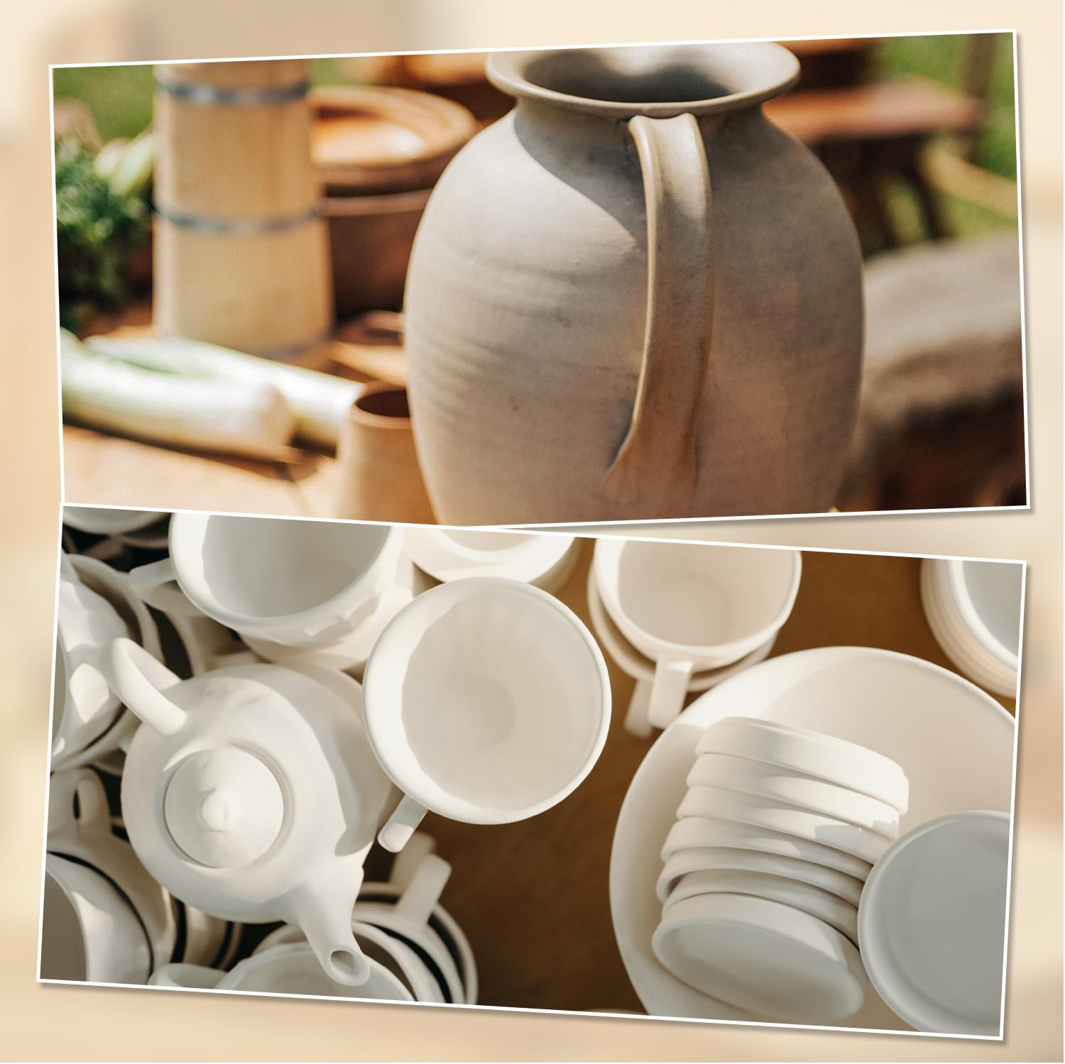 10pcs Pottery Handle Making Tool, Cup Handle Shape Tool Pottery Carving Cutter Sculpture Scraper Pottery Trimming Tools Pottery Clay Sculpting Tools Mold Ceramic Utensil for Teacup Mug Vase Craft
