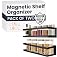 zuku Magnetic Shelf/Organiser for Fridge Decoration Items Fridge Side Storage Rack Washing Machine Organizer Rack Storage She