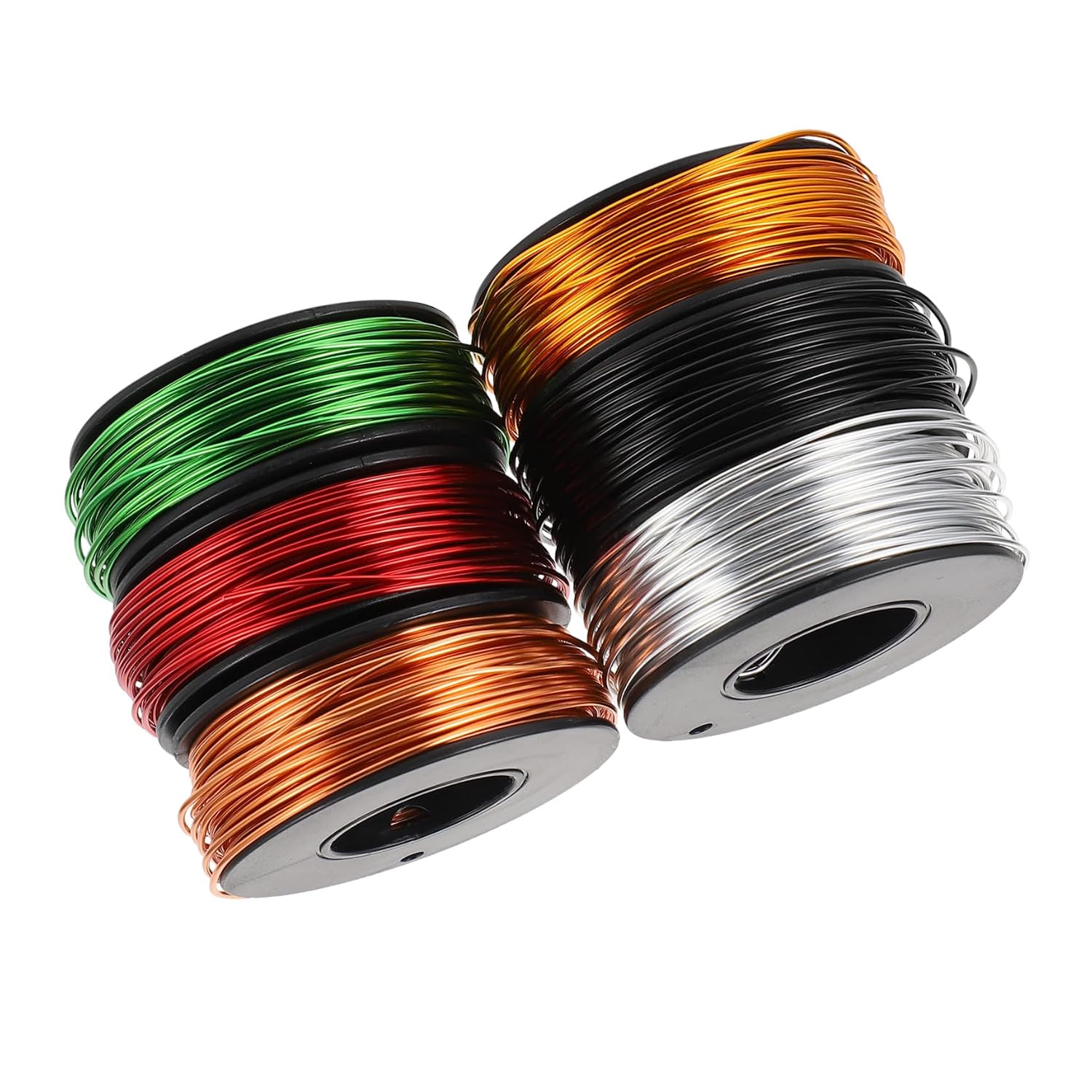 Colorful Aluminum Wire 6 Rolls for Jewelry Making and Sculpting