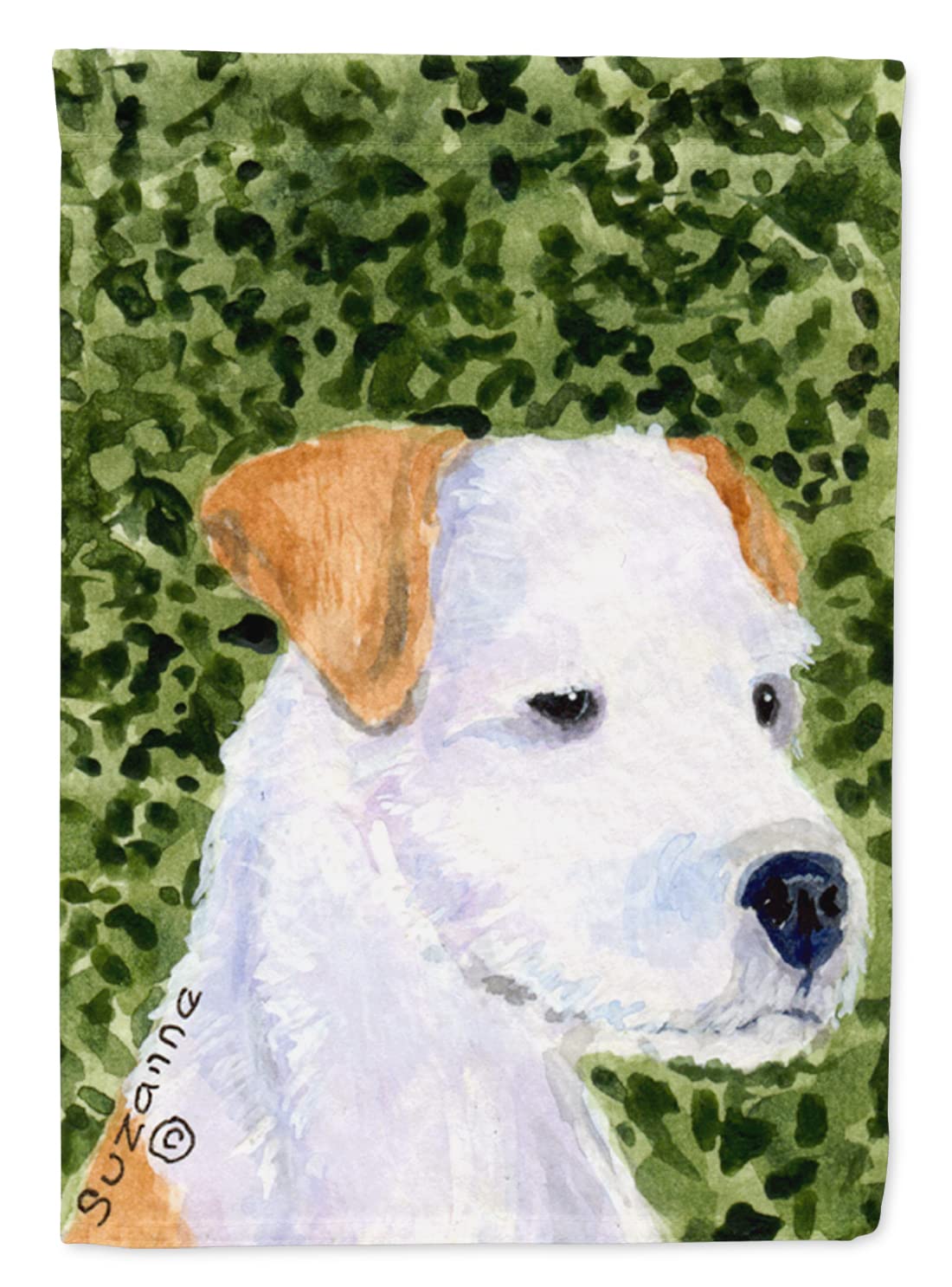 Drapeau Jack Russell Terrier en toile Caroline's Treasures taille maison grand format multicolore