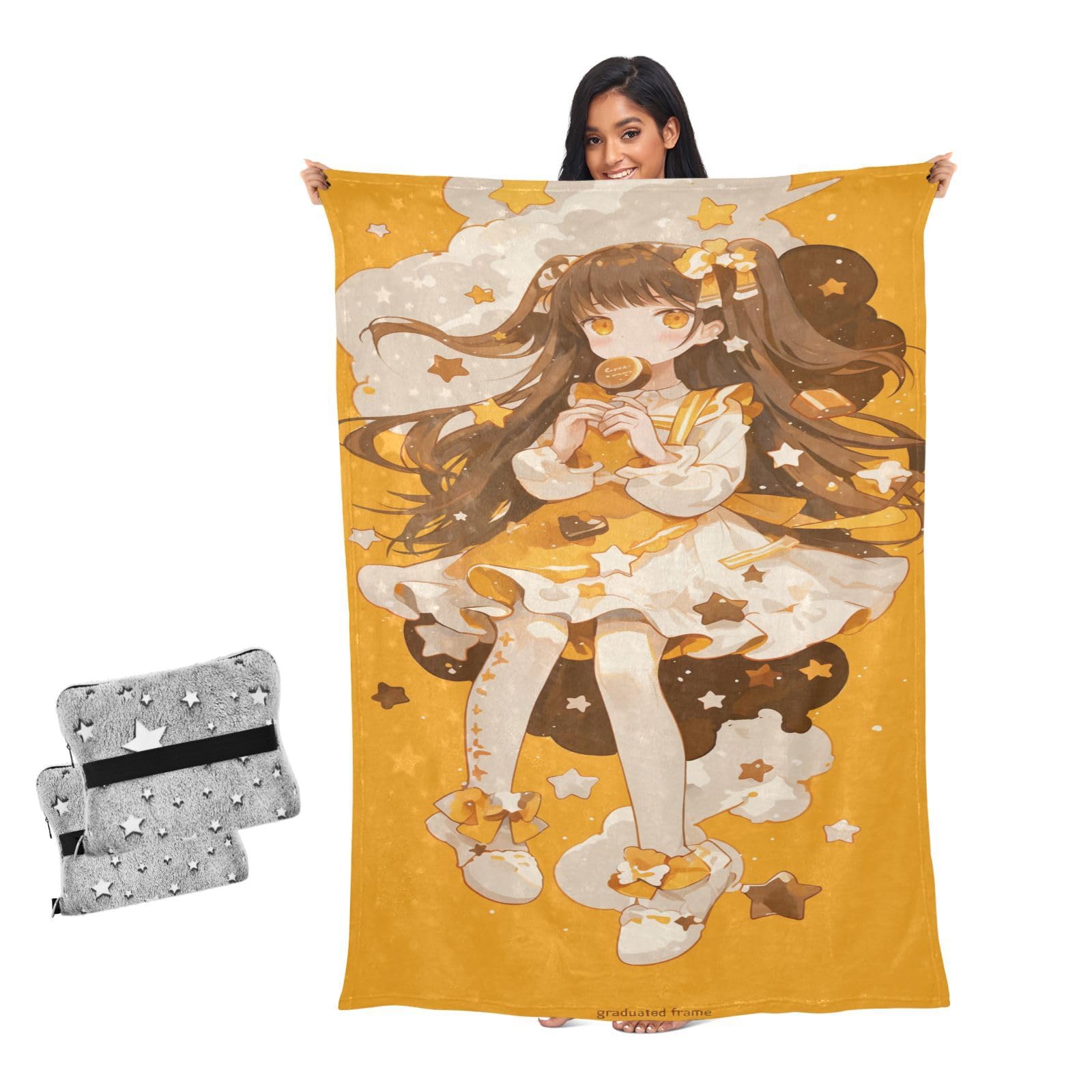 Mantas para sofá de anime para tardes de películas en casa