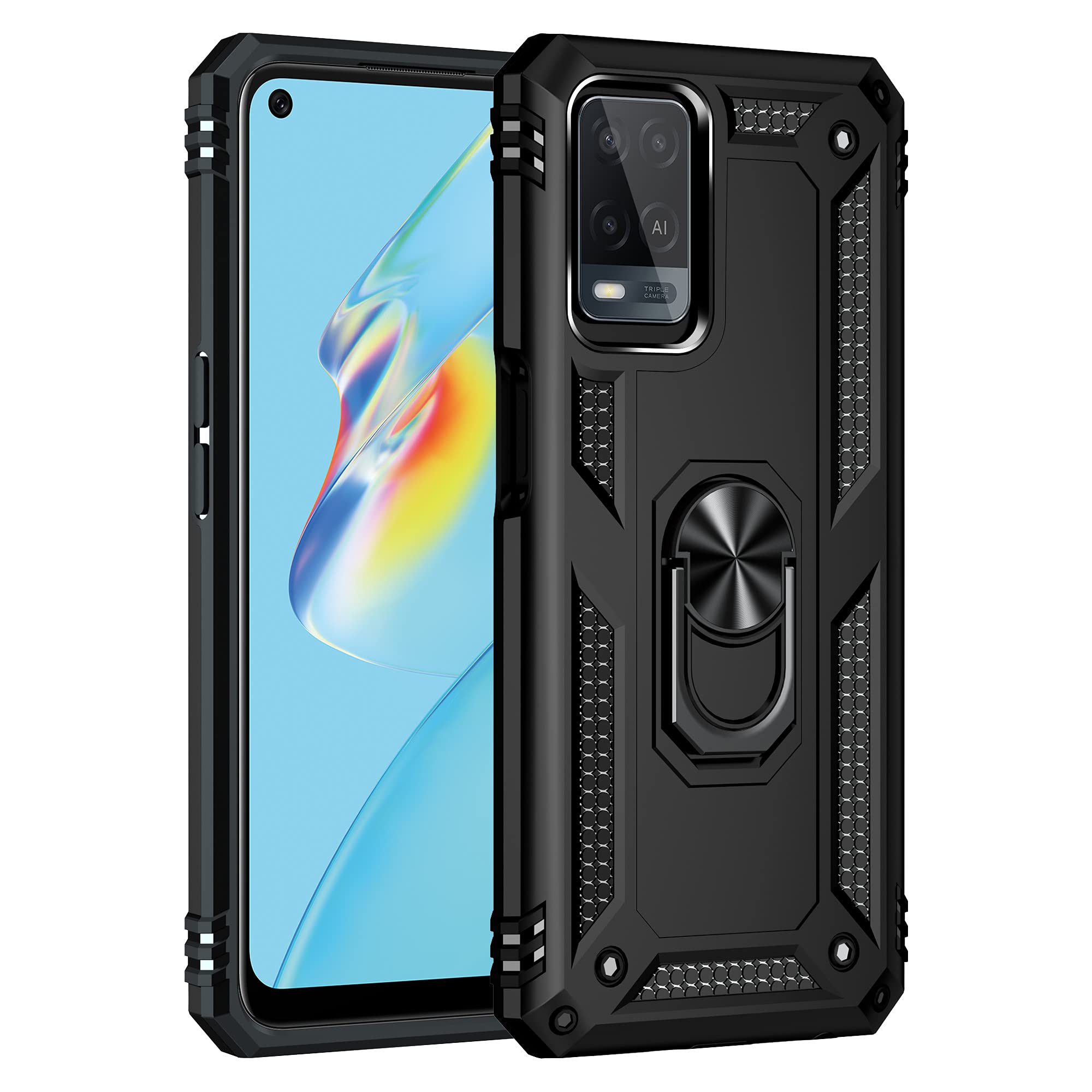 Oppo A16S / A16 / A54S Case, Camouflage Design Military Grade Drop