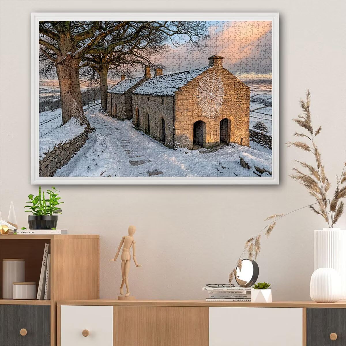 Q-6 puzzle 4000 elementów, 4000 elementów, drewniane puzzle dla dorosłych, trudna łamigłówka, gra logiczna dla całej rodziny, drewniane puzzle do dekoracji salonu, na prezenty, Q-6