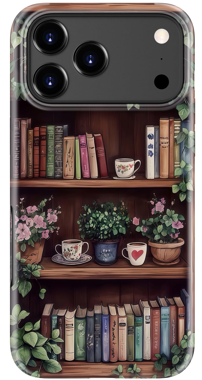 Goodon for iPhone 17 Pro Max Case Cute, Preppy Floral Design,Slim Silicone Protective Hard Cover, Wireless Charging Compatible Aesthetic Glossy Y2K Phone Cases for Women Girls, Marbled Floral Veins — view 51
