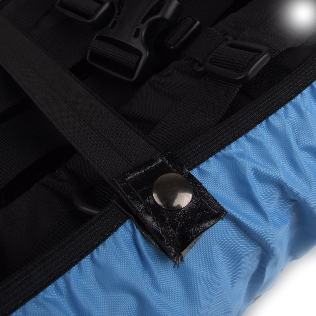 Inzopo 25-40L Cycling Backpack Rucksack Rain Cover Waterproof Dustproof (Blue)