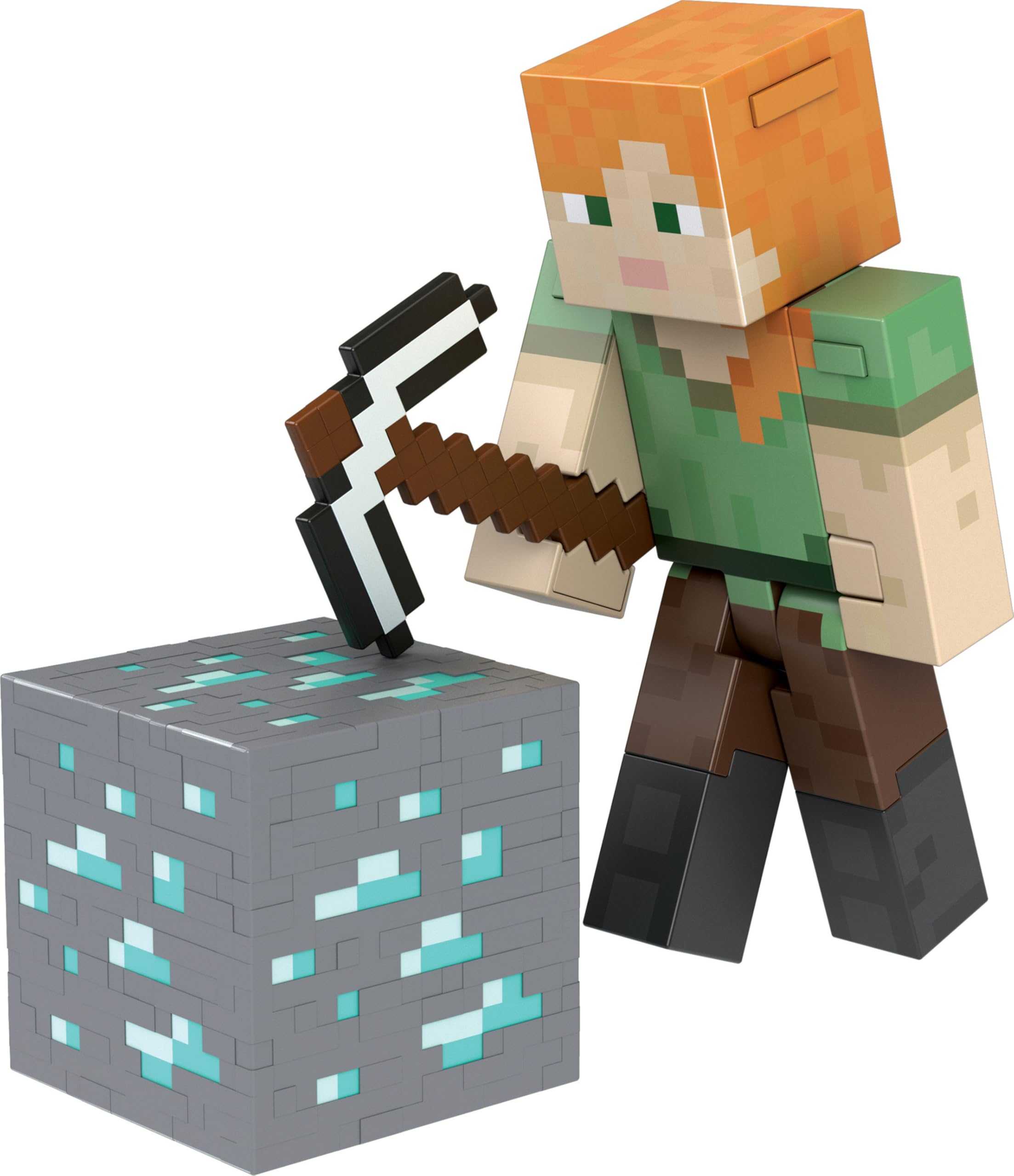Minecraft Diamond Level Alex Action Figure, 6+ Years, Multicolor, 5.5 Inches - Image 4