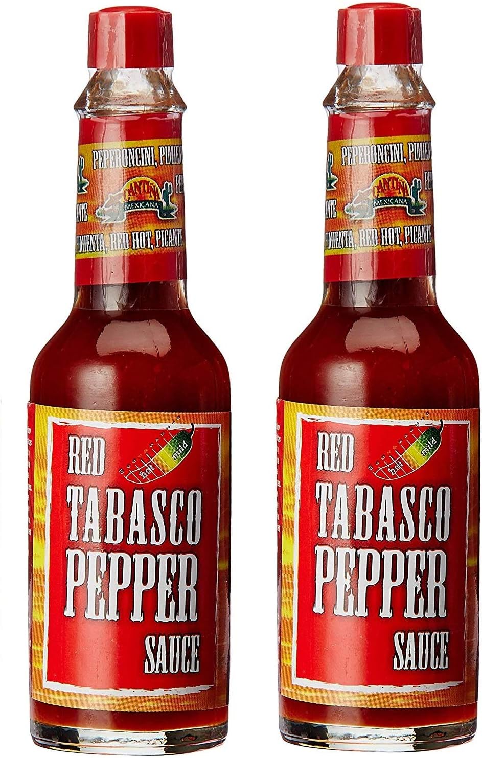 Tabasco Red Sauce - 60 ml (Pack of 2)