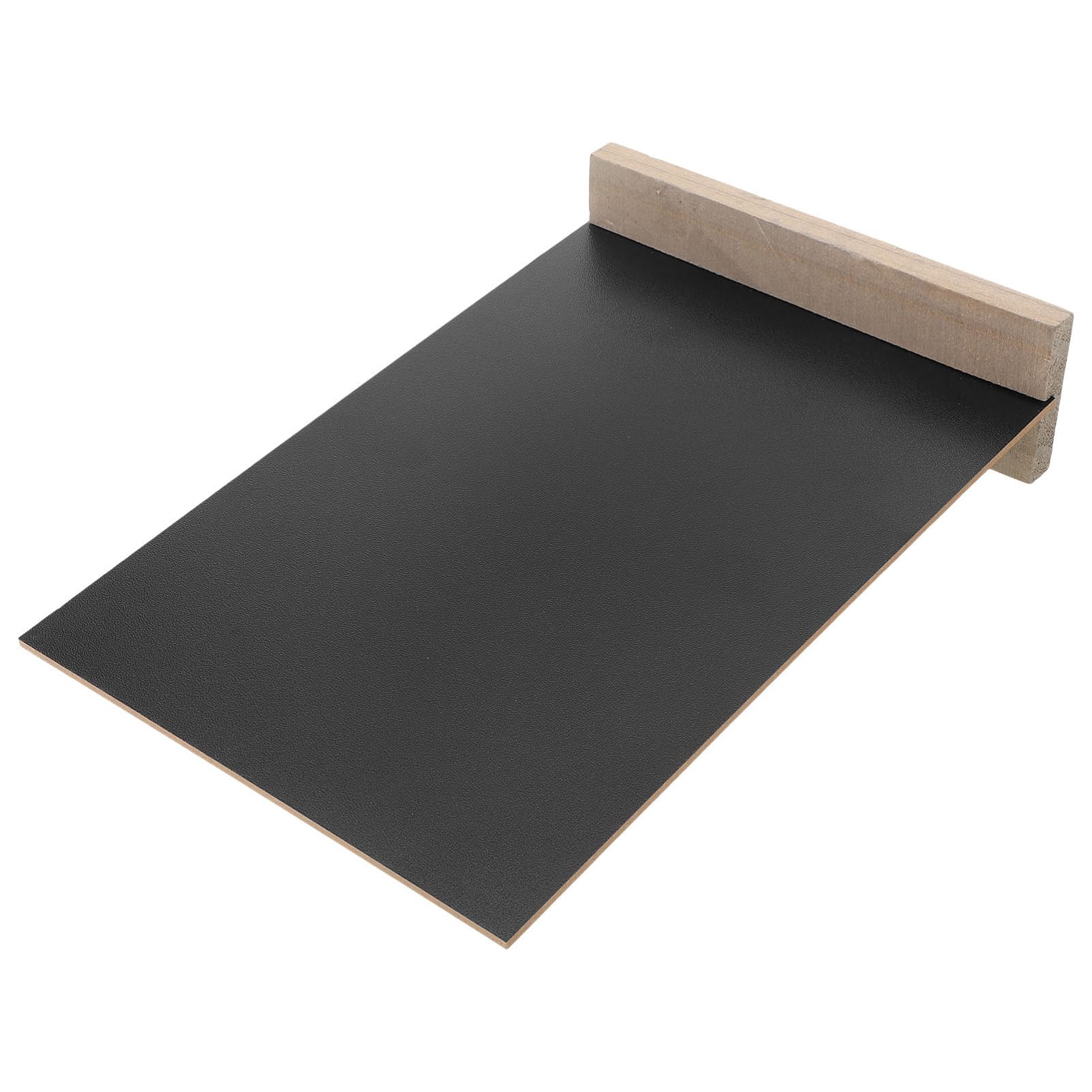 NUOBESTY 1Pc Wooden Small Chalkboard with Base Practical Blackboard Message Board for Party Decoration Erasable and Reusable Tabletop Sign for Living Room Bedroom Events