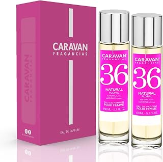 CARAVAN FRAGANCIAS - CAJA DE REGALO con 2 Perfumes Nº36 de 150 ml, para mujer